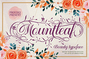 Mountleaf Typeface, a Script Font by alit design (Thumbnail 1 of 20)