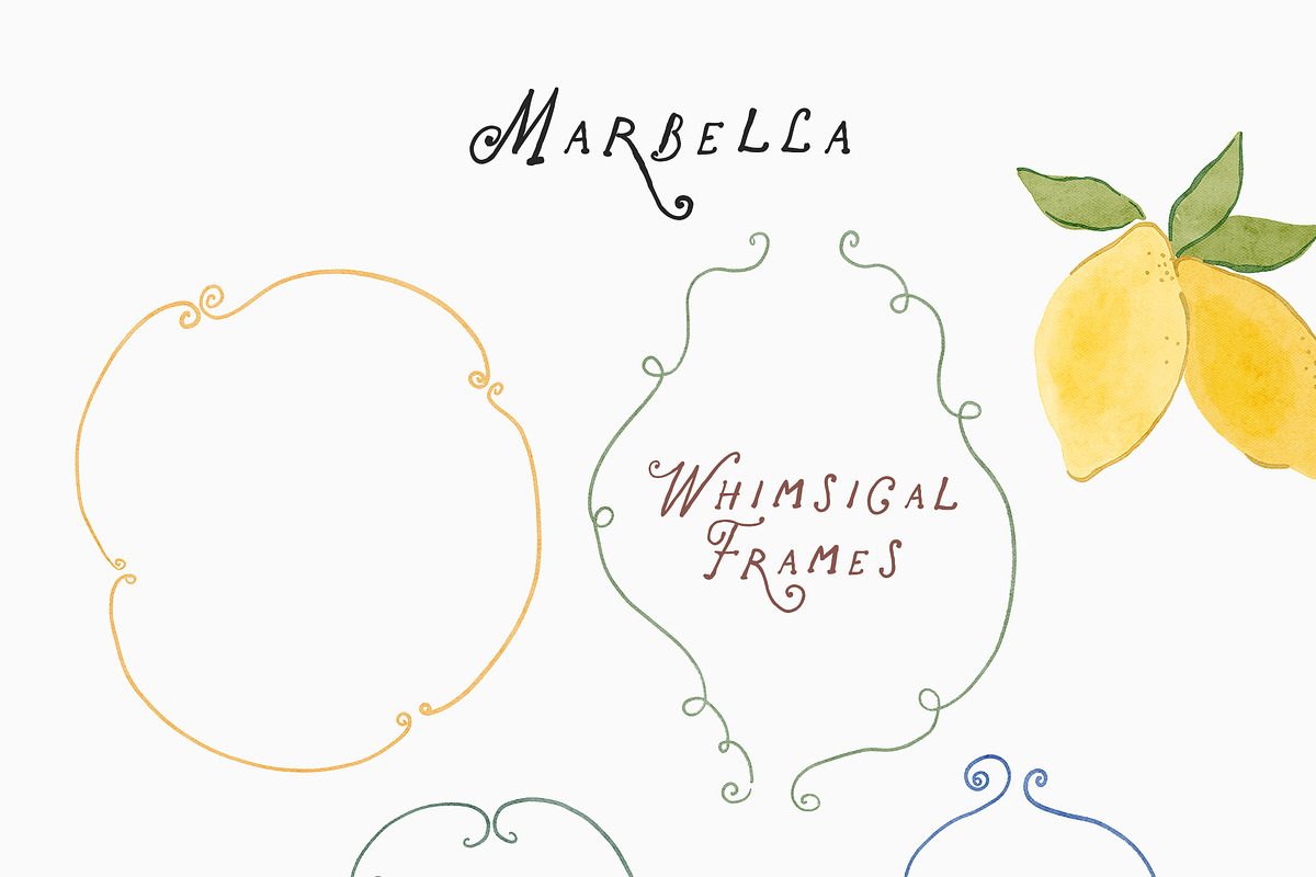 Marbella Summer Whimsical Icons, an Object Graphic by Lana Elanor (Photo 15 of 16)