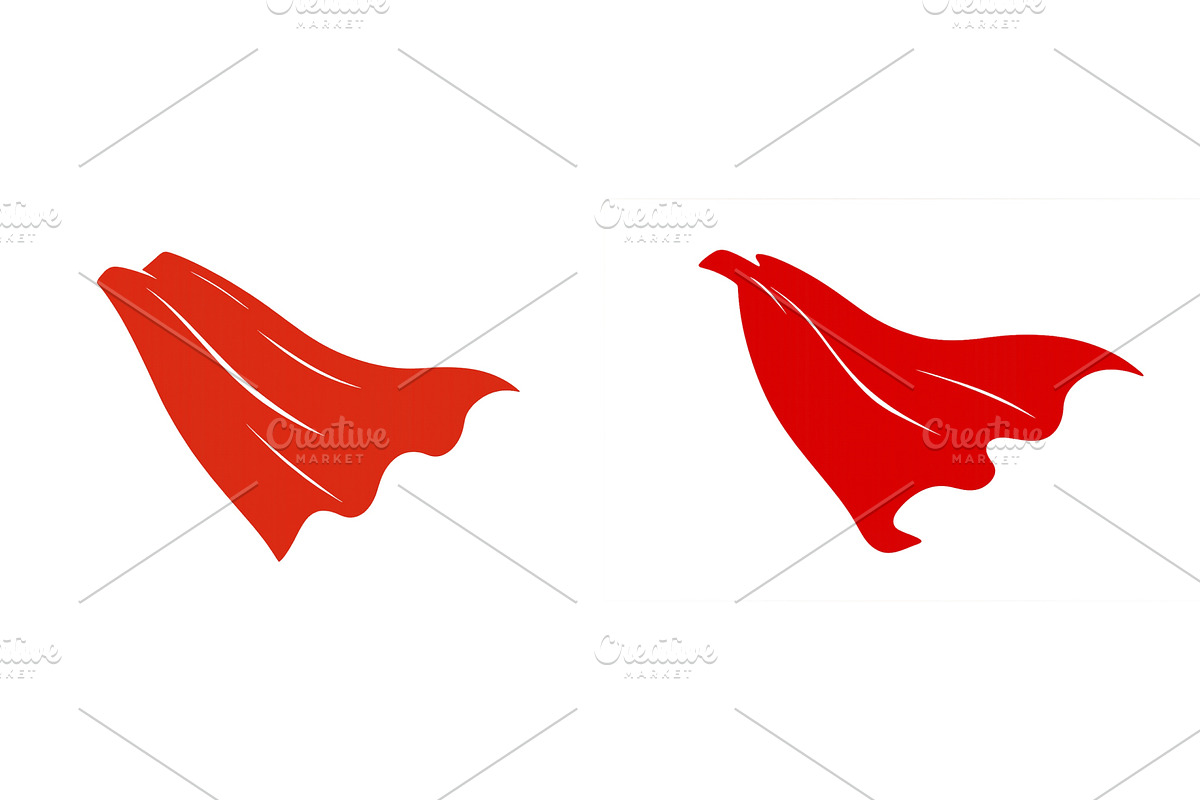 Red capes in motion symbolizing, an Illustration by ZinetroN