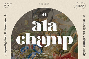 Ala Champ Playful Serif