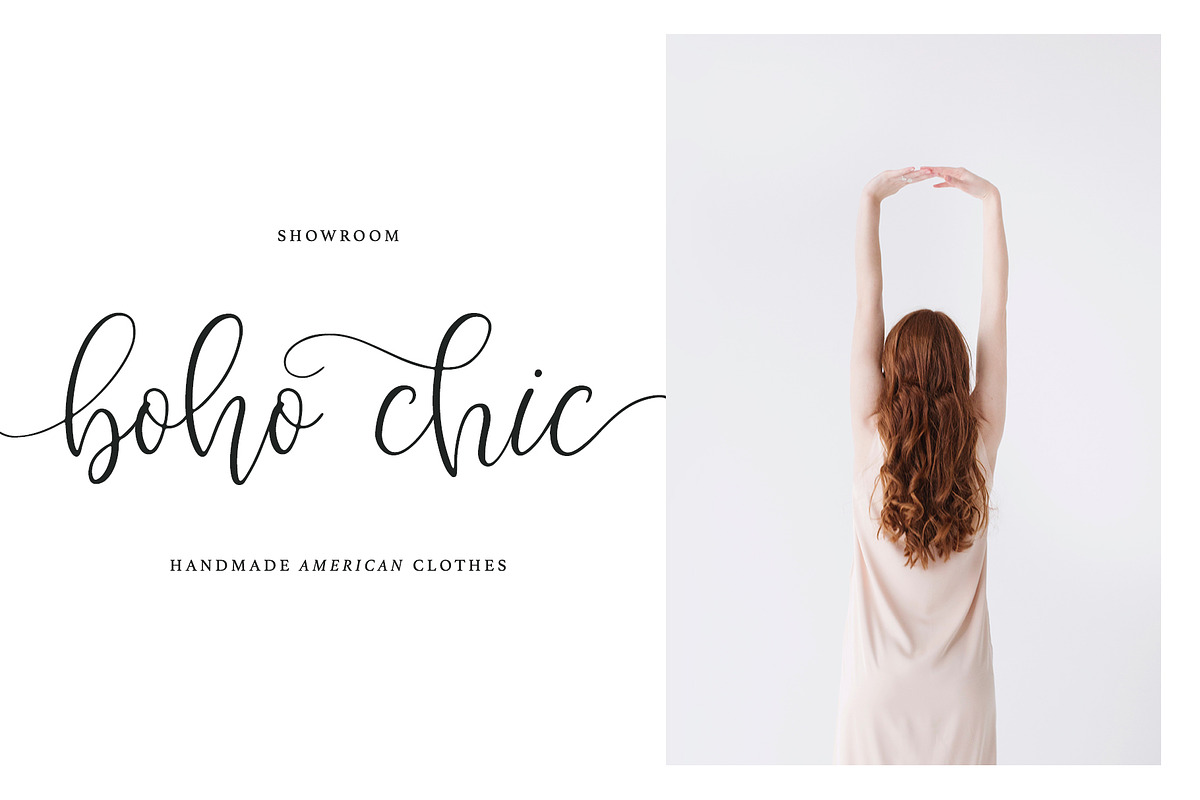 Apricot Delight Romantic Script preview 7