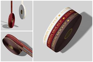 Ribbon Mockup, a Merchandise Mockup by Unerispace