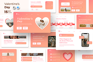 Valentine's Day - Keynote Template, a Presentation Template by QR Design Studio
