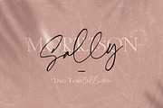Sally Morrison Script & Serif, a Script Font by BlueRobinDesignShop (Thumbnail 1 of 22)
