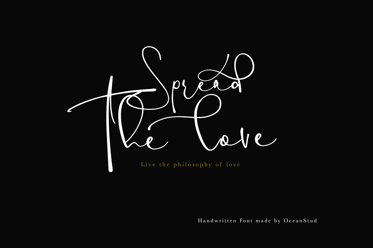 Holy Type | Handwritten Font, a Handwritten Font by Jolicia Type (Photo 2 of 9)