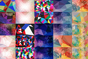 50 Geometric Backgrounds, a Pattern Graphic by MIIM (Thumbnail 5 of 5)