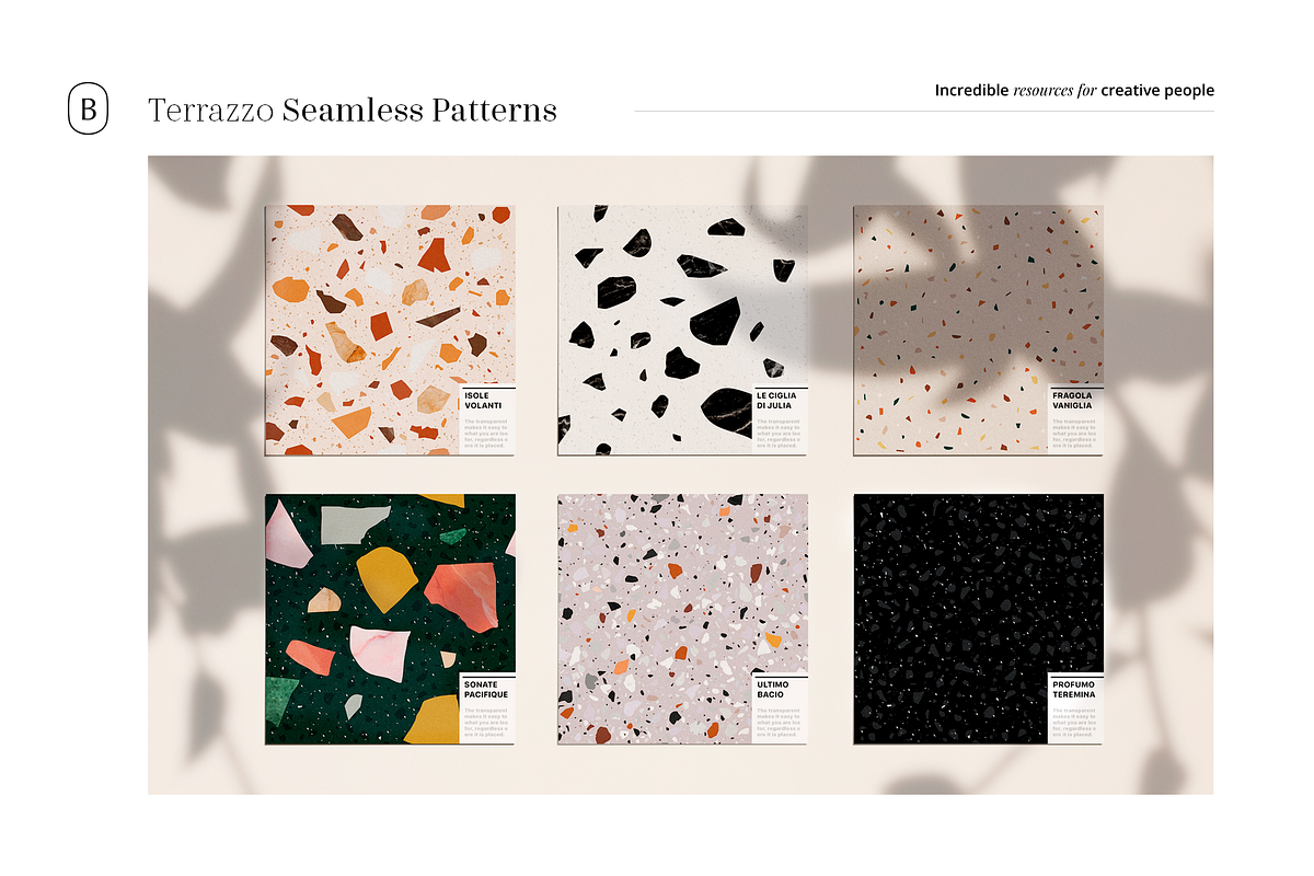 Sale! 12 Terrazzo Seamless Patterns, a Pattern Graphic by William Hansen (Photo 4 of 10)