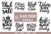 Black Friday SVG Bundle, an Object Illustration by Libby Wishes (Thumbnail 1 of 3)
