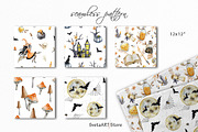 Watercolor Halloween clipart, a Seasonal Illustration by SvetaArtStore (Thumbnail 9 of 10)