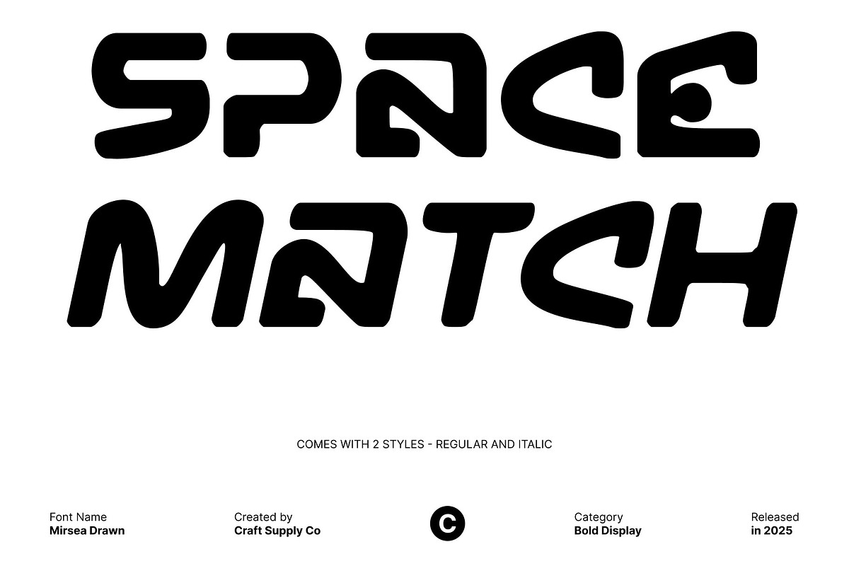 Mirsea Drawn, a Sans Serif Font by Craft Supply Co. (Photo 2 of 8)