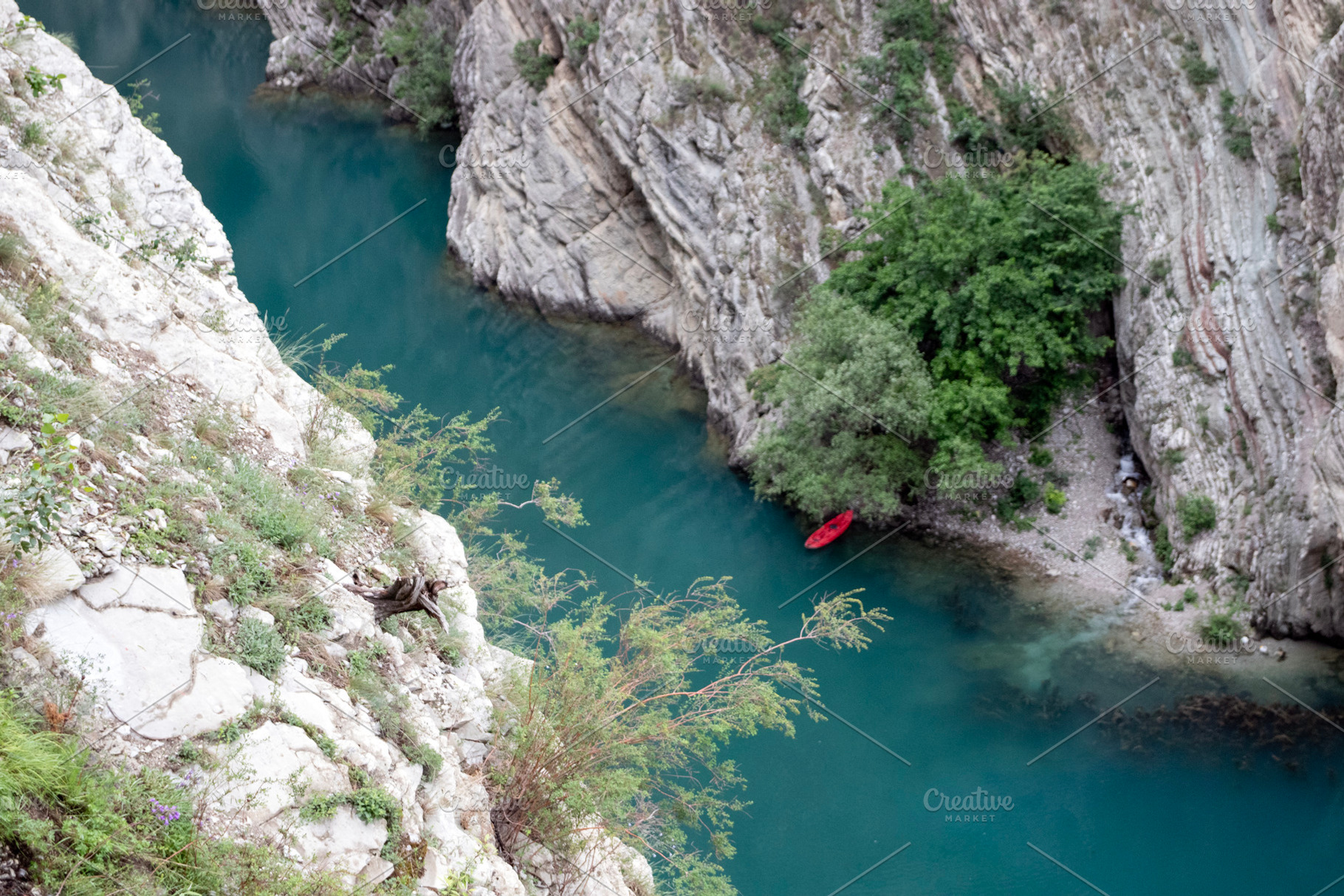 Sulak Canyon on a summer day, view, a Nature Photo by Schreibikus