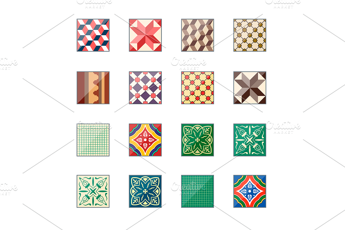 Azulejo Pattern VECTOR. Moroccan, a Pattern Graphic by Natalka Dmitrova art (Photo 11 of 29)