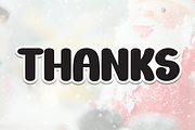 Snow Santa | Script Font, a Script Font by Scratchones (Thumbnail 8 of 8)