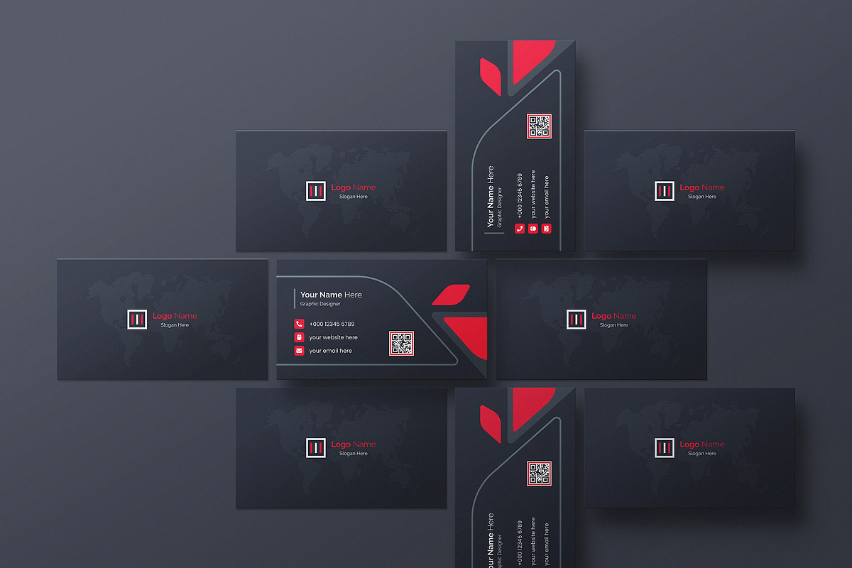 Business Card Design Template, a Business Card Template by mijli (Photo 16 of 20)