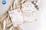 Sea You Soon Baby Invitation Set, an Invitation Template by Digital_Mind (Thumbnail 1 of 6)
