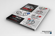 Bicycle Shop Promo Flyer, a Flyer Template by PSDPixel (Thumbnail 2 of 5)