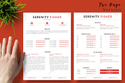 Modern Resume Bundle / CV - Serenity, a Resume Template by Templates Design Co. (Thumbnail 3 of 17)