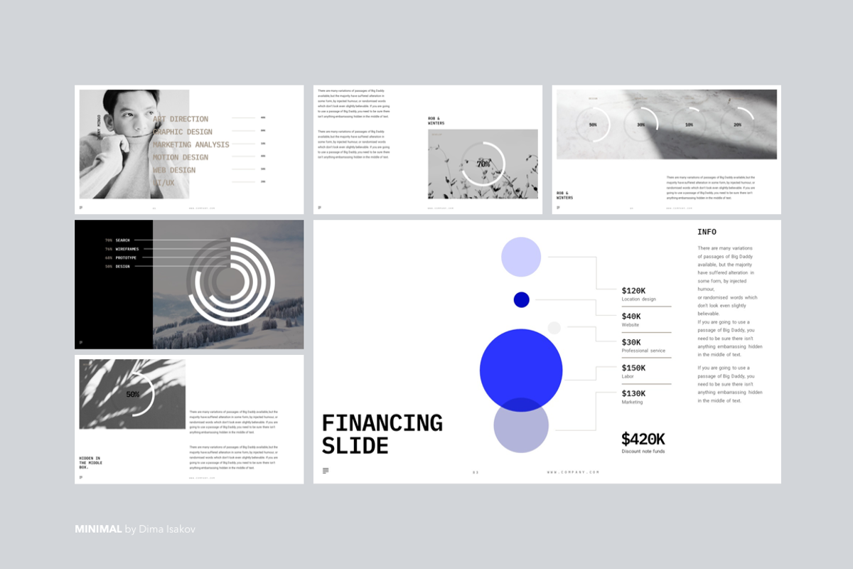 MINIMAL Powerpoint Template, a Presentation Template by Presentations Studio (Photo 19 of 23)