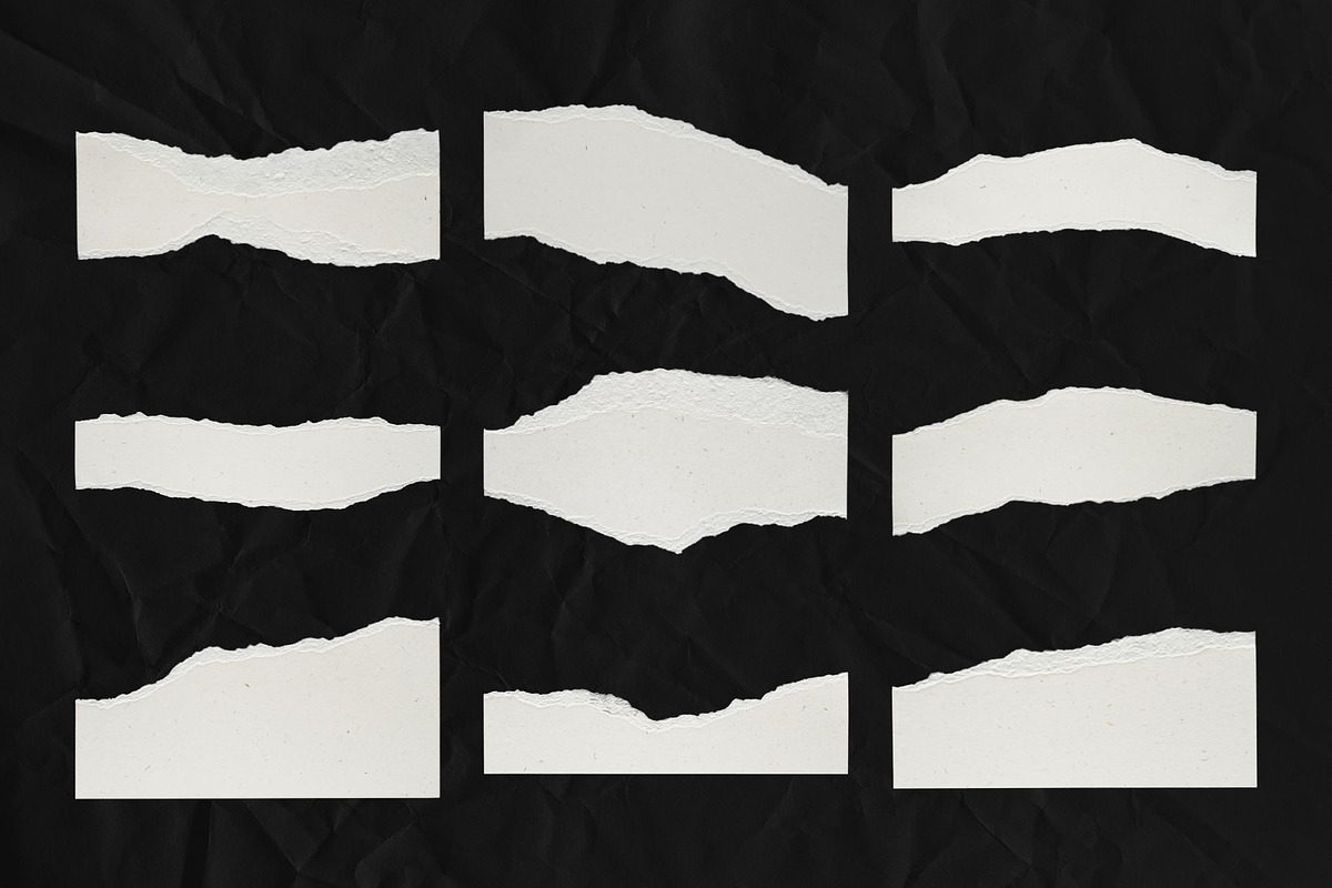 47 Textured Ripped Craft Papers, an Abstract Photo by Ksuview (Photo 2 of 7)