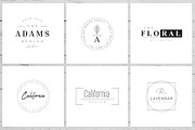 200 Minimal Premade Logo Bundle, a Branding & Logo Template by XpertgraphicD (Thumbnail 18 of 60)