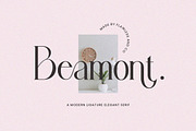 Beamont, a Script Font by Flawless And Co (Thumbnail 7 of 14)