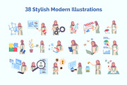 Muslim Female Entrepreneurs, an Object Graphic by 35lab (Thumbnail 5 of 7)
