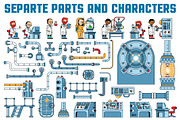 Science Laboratory Set, an Education Illustration by Agor2012 shop (Thumbnail 6 of 6)