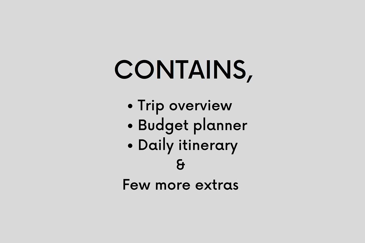 Travel Planner, a Stationery Template by Simple Projects (Photo 3 of 3)