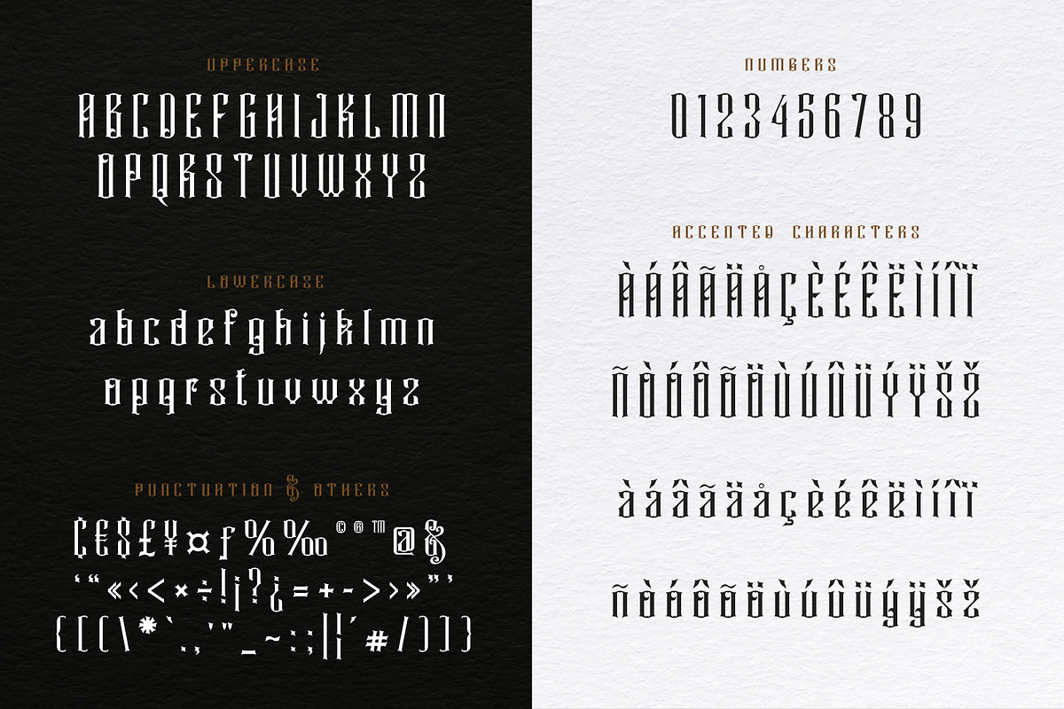 Rajawaley Typeface, a Blackletter Font by Dikas Studio (Photo 5 of 7)