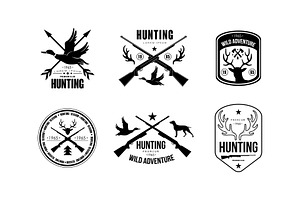 Hunting Club Logo, Wild Adventure