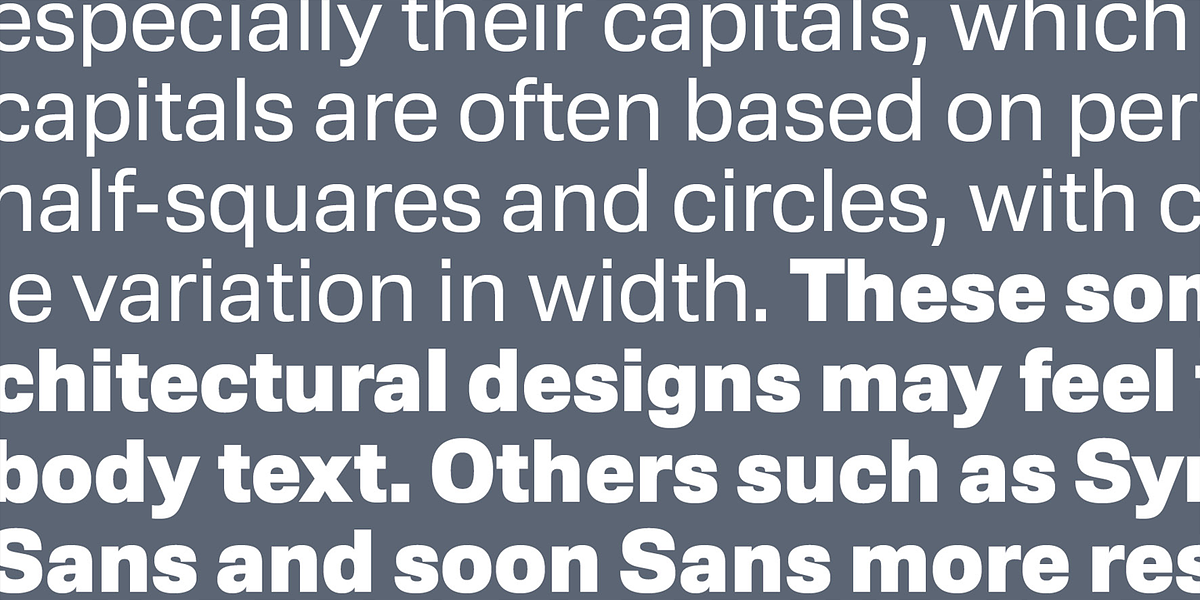 Trada Sans, a Sans Serif Font by Hoftype (Photo 10 of 14)