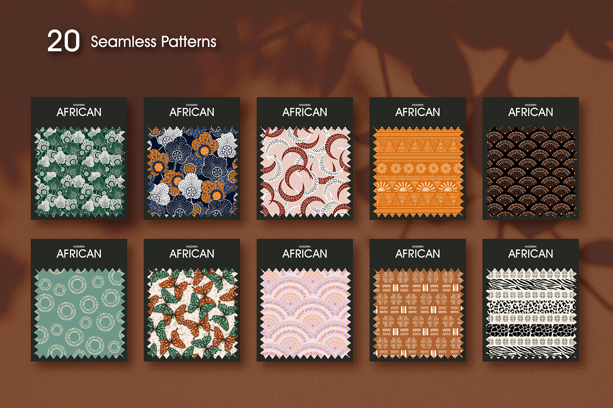 Modern African, a Pattern Graphic by MSNTY STUDIOX (Photo 3 of 21)