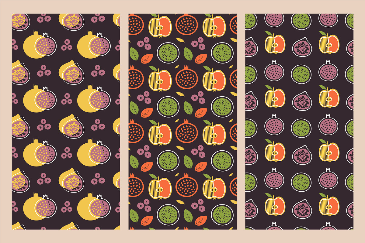 Veganism. Veggies, Fruits & Dishes, a Food Illustration by Renberrry.Store (Photo 10 of 16)