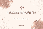 Naragama Handwritten, a Handwritten Font by Gookkis Studio (Thumbnail 1 of 6)