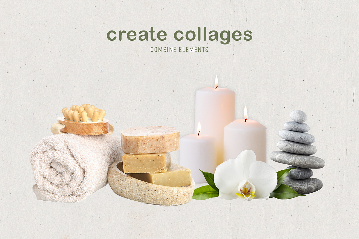 Health & Wellness Collage Creator, an Object Graphic by designerbianca (Photo 4 of 6)