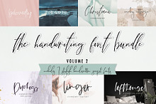 The Handwriting Font Bundle Vol. 2