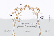 Victorian Frames & Ornaments, an Illustration by Aquarellina (Thumbnail 5 of 27)