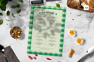 St. Patrick's Food Menu