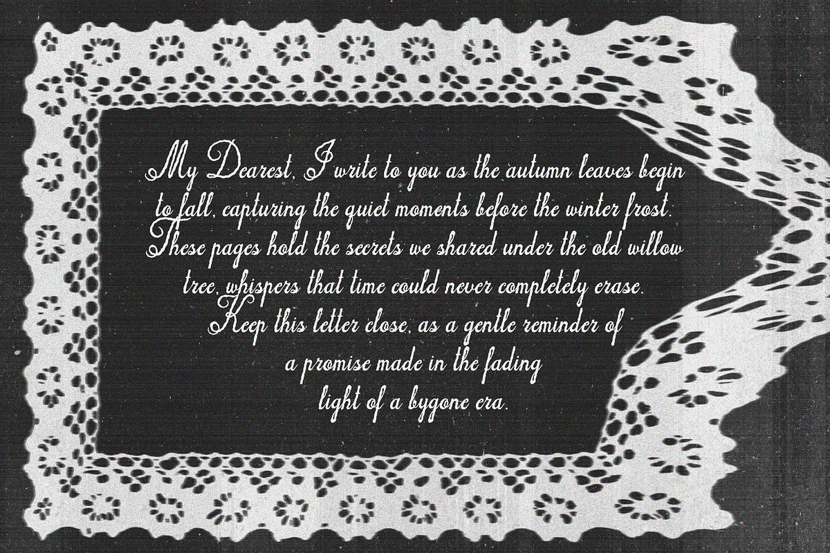 Blackthorn House Vintage Gothic Font, a Script Font by AnMark (Photo 8 of 10)
