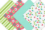Christmas Digital Paper Patterns, a Pattern Graphic by Leska's Digitals (Thumbnail 5 of 6)