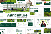 The Power of Agriculture PowerPoint, a Presentation Template by Loin Studio (Thumbnail 1 of 4)