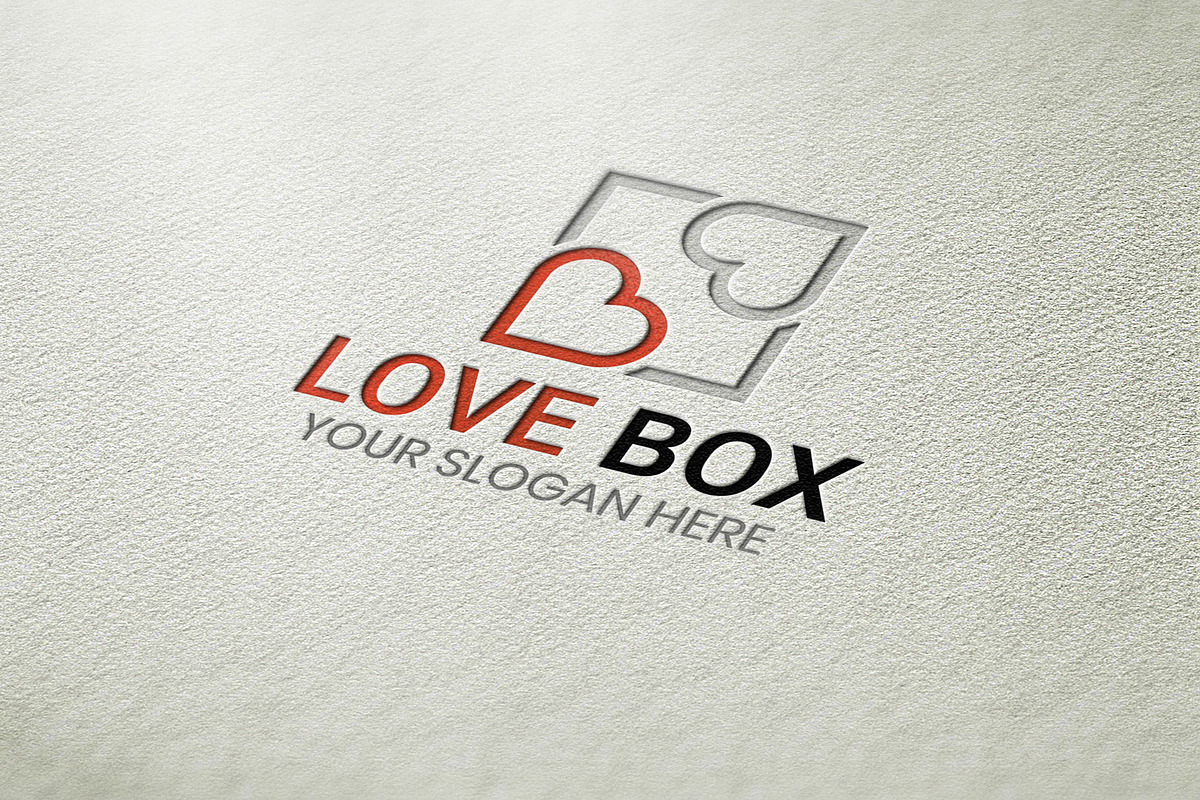 Love Box Logo Template, a Branding & Logo Template by BdThemes (Photo 2 of 4)