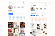 50 Canva templates (stories & feed), a Social Media Template by KaluginaWEB (Thumbnail 7 of 13)