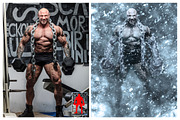 Ice Storm Photoshop Action, an Action Add-On by A R T M A R T (Thumbnail 6 of 9)