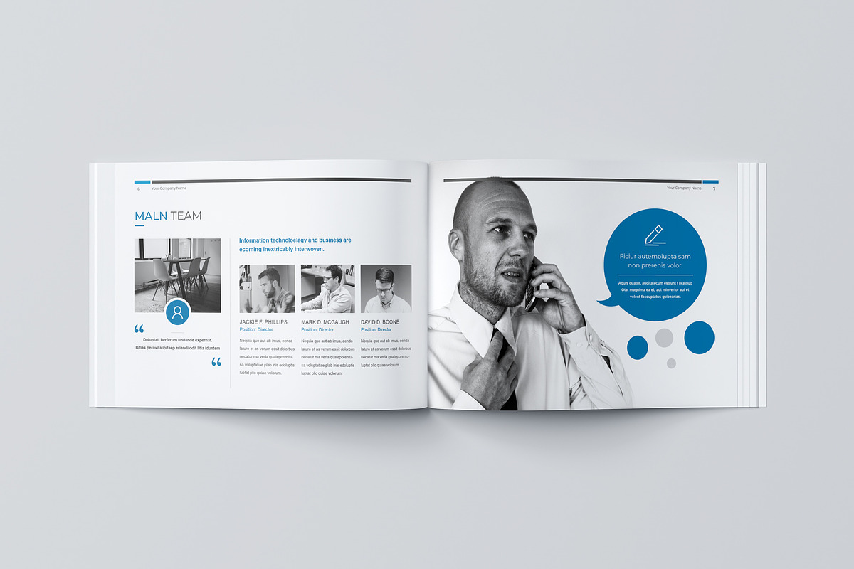 A5 Company Profile 2022, a Brochure Template by Brochure-Market (Photo 4 of 8)