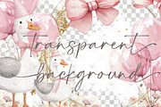 Silly Goose Clipart, an Illustration by BigCakeBee (Thumbnail 2 of 4)