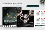 Elegant Ethical Jewelry Square Broch, a Brochure Template by twinstd (Thumbnail 1 of 6)