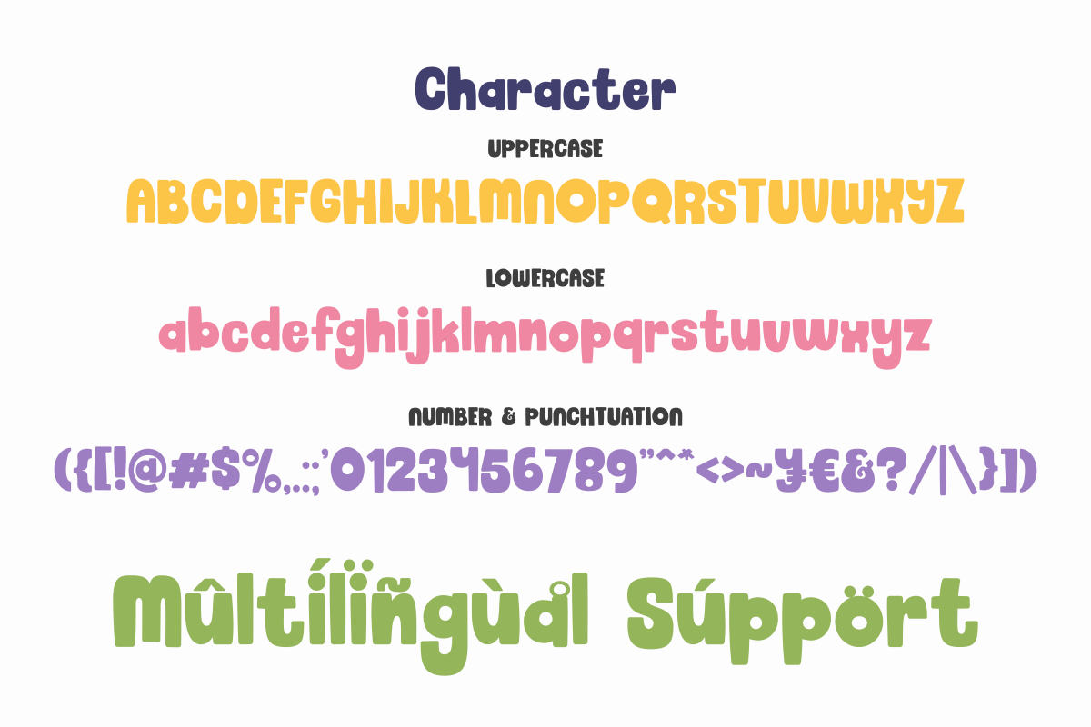 Good Happen - Cute Display Font, a Handwritten Font by SaktiAvellin (Photo 6 of 7)