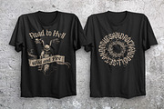 Old Biker. Gothic style vintage labe, a Font by Fractal fonts & graphics (Thumbnail 15 of 17)