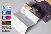 Letterhead Word Google Docs Pages, a Stationery Template by Tbunny (Thumbnail 1 of 5)
